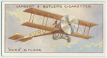 "Avro" biplane.