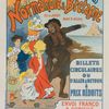 Affiche pour la Compagnie des Chemins de fer de l'Ouest, "Excursions en Normandie et Bretagne".