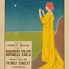 Affiche belge pour les "Concerts Ysaye" donnés à Bruxelles