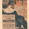 Affiche pour la "Librairie Romantique".