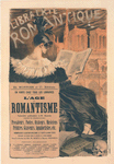 Affiche pour la "Librairie Romantique".