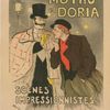 Affiche pour les Scènes impressionistes, "Mothu et Doria".