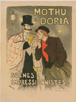 Affiche pour les Scènes impressionistes, "Mothu et Doria".