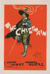 Affiche anglaise pour Savoy Theatre, "The Chieftain"