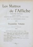 Les maîtres de l'affiche