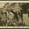 A creek scene near Shanghai.
