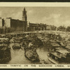 Traffic on the Soochow Creek, Shanghai.