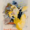 Affiche pour le "Théâtre de l'Opéra. Samedi 30 Janvier 1897. Premier Grand Bal Masqué".