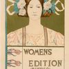 Affiche américaine pour la 'Women's edition Buffalo Courier'