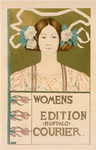 Affiche américaine pour la 'Women's edition Buffalo Courier'