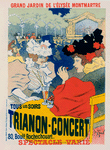 Affiche pour le "Trianon-Concert".