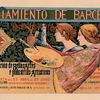 Affiche espagnole pour la "Troisième Exposition de Barcelone"