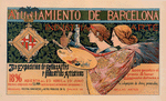 Affiche espagnole pour la "Troisième Exposition de Barcelone"