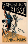 Affiche pour l' "Exposition Russe".