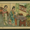 Woman reads letter