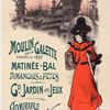 Affichepour le "Moulin de la Galette".