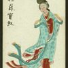 Woman in gown