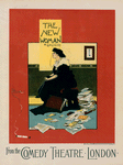 Affiche anglaise pour le Comedy Theatre, "The New Woman"