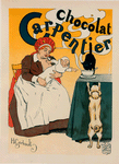 Affiche pour le "Chocolat Carpentier".