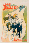 Affiche pour les "Cycles Gladiator".