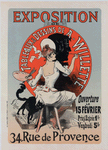 Affiche pour l' "l'Exposition de Tableaux et Dessins de A. Willette".