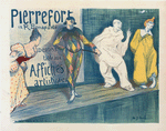 Affiche pour les "Affiches artistiques Pierrefort".