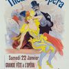 Poster for the 1er. bal masqué, la Grande Fête à l'Opéra, 22 janvier.