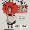 Affiche pour l'opérette "la Petite Poucette".