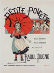 Affiche pour l'opérette "la Petite Poucette".
