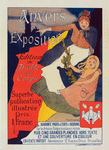 Affiche belge pour la publication "Anvers et son Exposition".