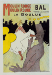 Affiche pour le Moulin Rouge "la Goulue".