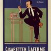 Affiche allemande pour les "Cigarettes Laferme"