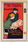 Affiche allemande pour l' "Établissement artistique d'Affiches modernes"
