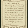 Ann Cornwall.