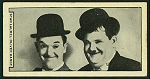 Stan Laurel and Oliver Hardy.