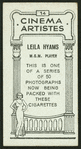 Leila Hyams.
