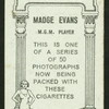 Madge Evans.