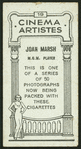 Joan Marsh.