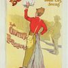 Affiche pour le Théâtre de la Renaissance, "Eugénie Buffet, la chanteuse populaire".