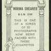 Norma Shearer.