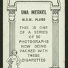 Una Merkel.
