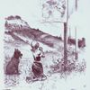 "La Pieuse Erreur", dessin original pour les "Maîtres de l'Affiche"