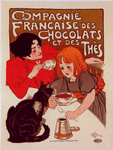 Affiche pour le "Chocolat de la Compagnie Française".