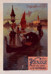 Affiche pour la Compagnie de l'Est : "Venise".