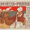 Affiche pour les "Sardines Amieux".