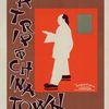 Affiche anglaise "A trip to china town". (Excursion dans une ville chinoise.)