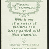 Diana Wynyard.