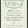 Charles Chase.