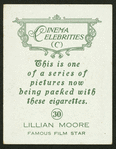 Lillian Moore.