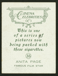 Anita Page.